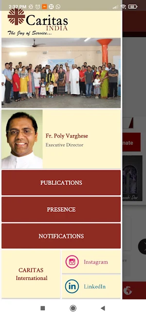 CARITAS INDIA Screenshot 0