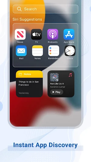 iOS Launcher 26 - iLauncher Screenshot 3