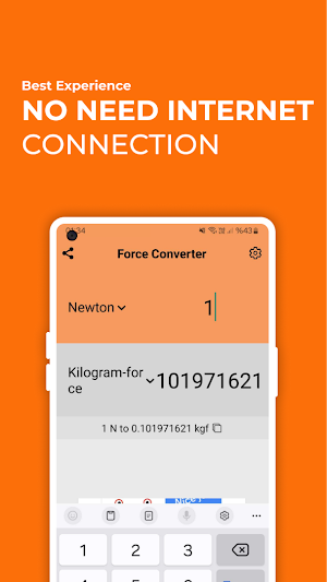Universal Force Converter Screenshot 1