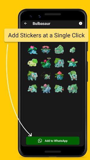 Pika Mon Stickers for WA Screenshot 2