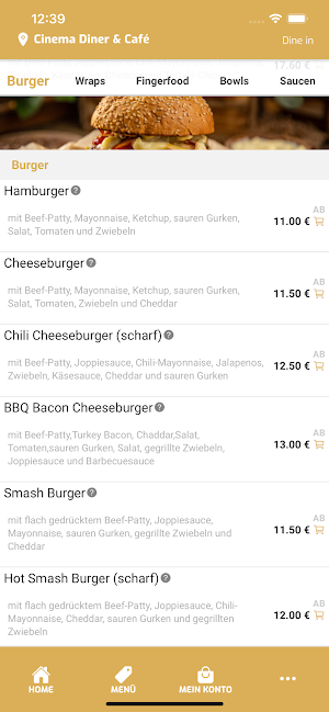 Cinema Diner & Café Screenshot 2