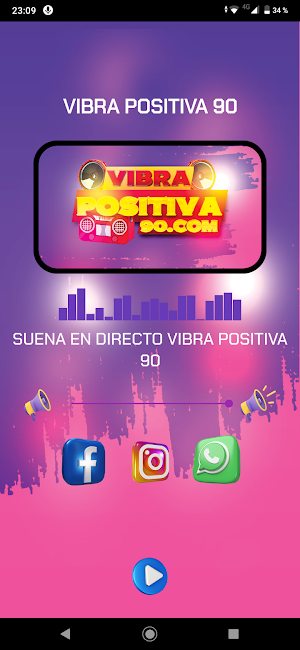 VIBRA POSITIVA 90 Screenshot 0