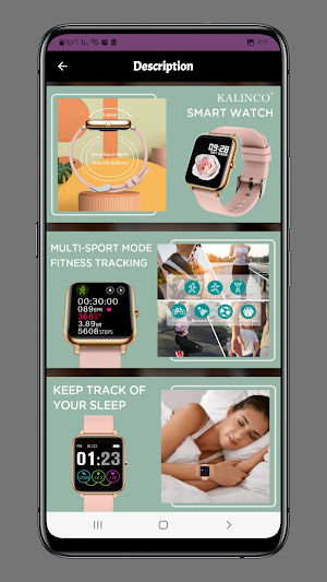 kalinco smart watch Screenshot 1