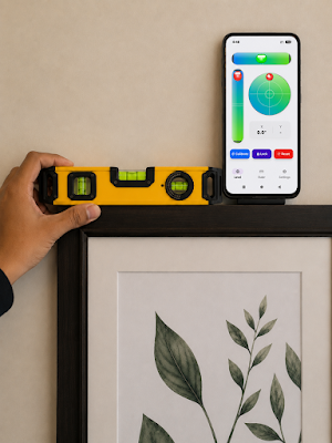Bubble Level & Digital Ruler Screenshot 3