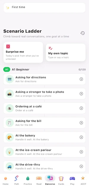 Koydo Lingua: Language Tutor Screenshot 3