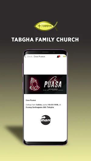 Tabgha Family Church Screenshot 2
