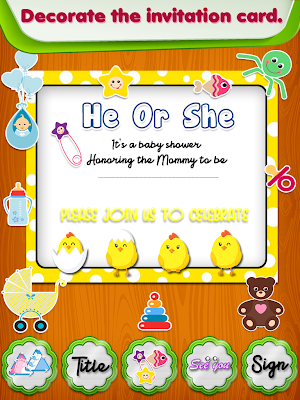 Princess Baby Shower Party Screenshot 2