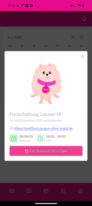 Fawn Arnolds Singen ohne Angst Screenshot 3