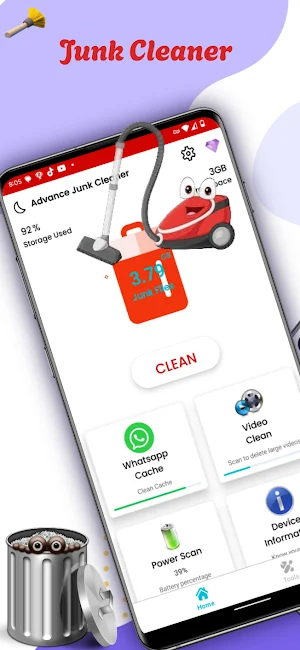 Advance Junk Cleaner Screenshot 0