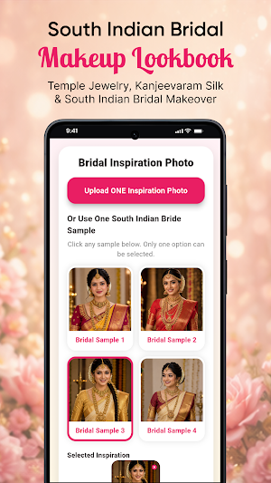 AI Bridal Look Try-On App Screenshot 3