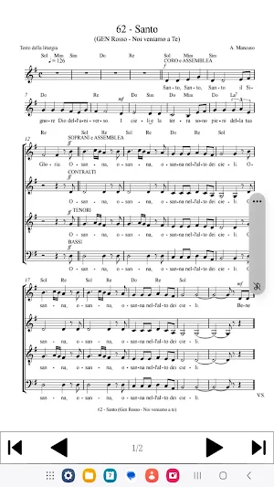 Repertorio Canti Liturgici Screenshot 3