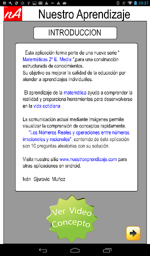 Números Reales Operaciones Screenshot 1