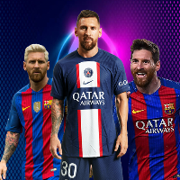 Lionel Messi Stickers for WA