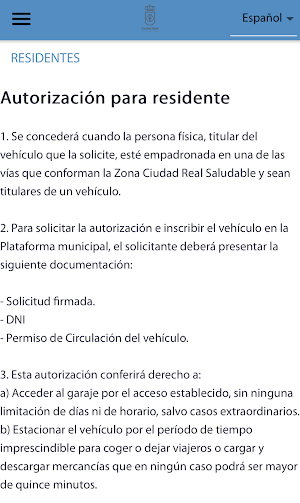 ZBE Ciudad Real Screenshot 2