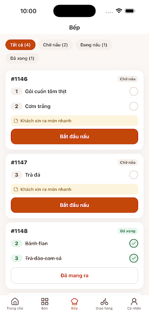 myFNB - Đặt bàn, Gọi món Screenshot 2