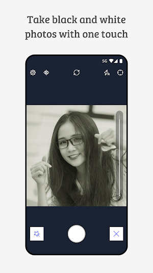 Black & White Video Recorder (B & W Video Editor) Screenshot 1
