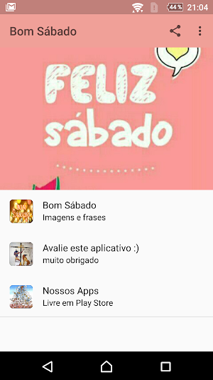 SÁBADO, DIA PARA DESFRUTAR Screenshot 0