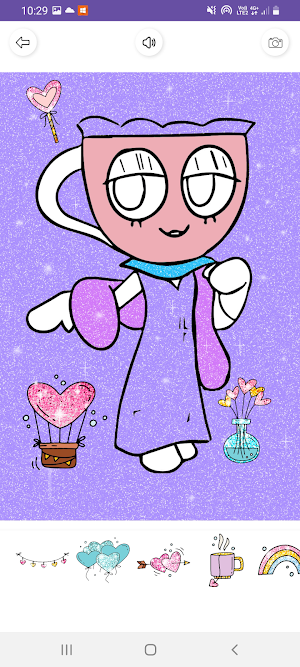 Dandys Coloring World Screenshot 2