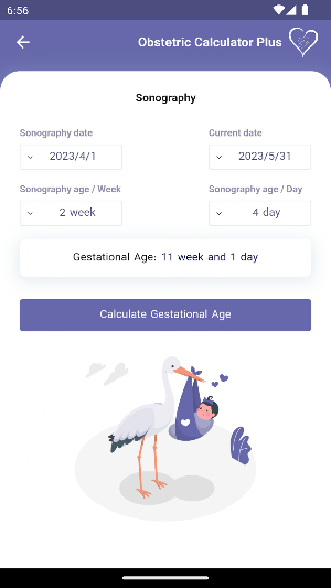 Obstetric Calculator Plus Screenshot 3