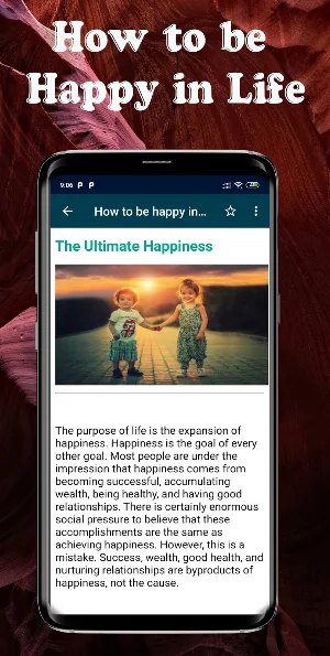 How to be happy in life Screenshot 1