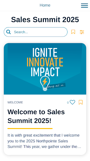 Northpointe Sales Summit Screenshot 1