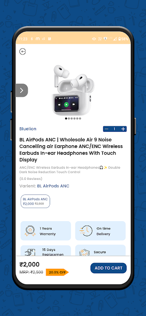 BlueLion - Shopping & GPS App Screenshot 1