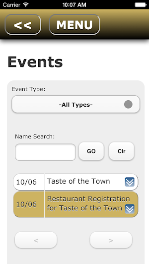 Azusa Chamber of Commerce Screenshot 2