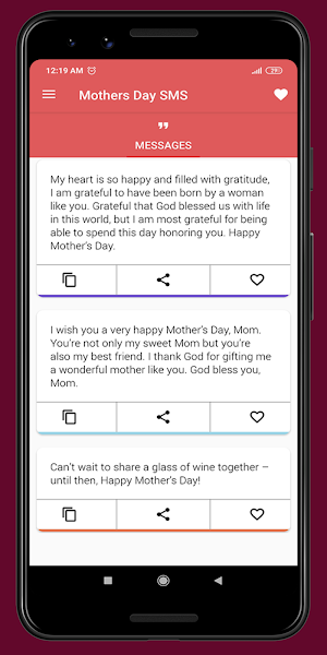 mother's day sms love mom 2022 Screenshot 3