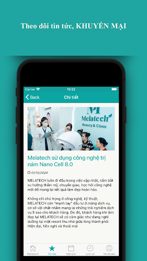 Thẩm mỹ viện Melatech Screenshot 2