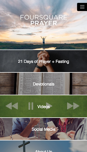 Foursquare Prayer Screenshot 0