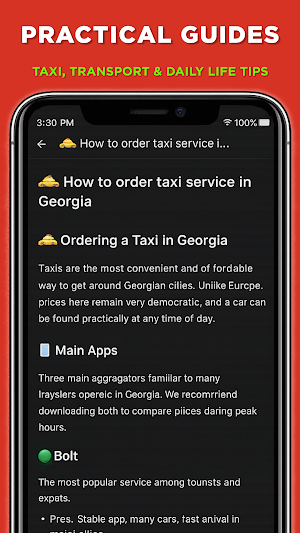 GeoMate: Georgia Travel Guide Screenshot 3