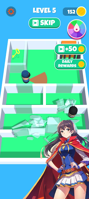 Silent Breakout Escape Screenshot 0