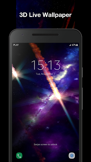 Meteor Shower Live Wallpaper Screenshot 3
