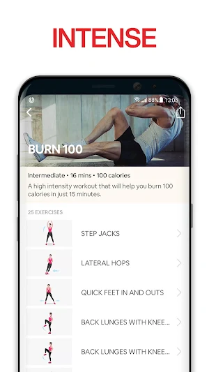 HIIT Workouts | Sweat & lose weight in 30 days! Screenshot 2