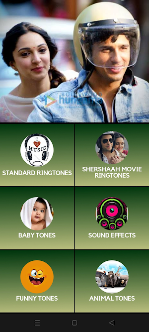 Shershaah Movie Ringtones Screenshot 1