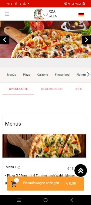 Pizza Italia Albstadt Screenshot 1