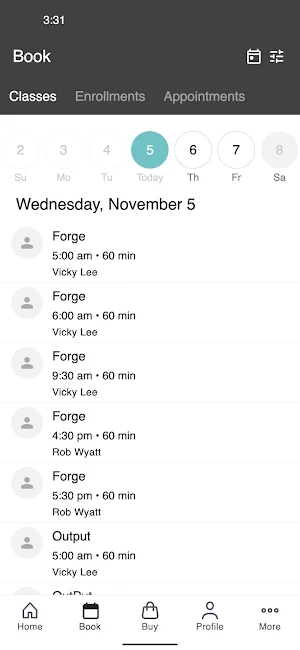 Reactive Performance & Therapy Screenshot 1