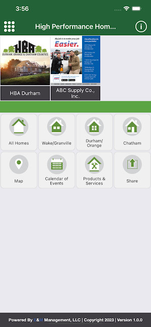High Performance Home Tour Screenshot 1