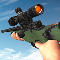Modern Sniper Gun Shooting