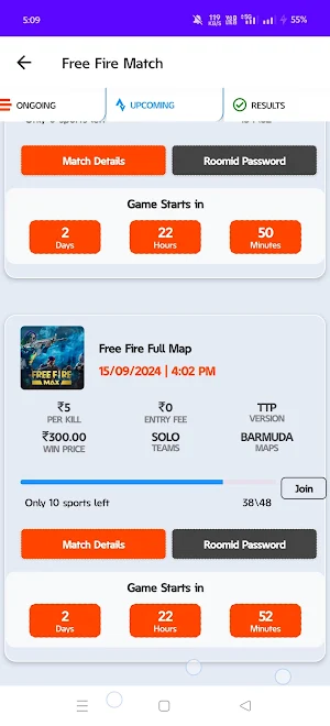 Gaming Tournament - eSports Screenshot 1
