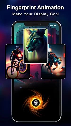 Fingerprint Animation App Screenshot 2
