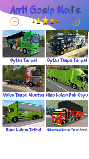 Mod Truck Canter Anti Gosip BUSSID Screenshot 3