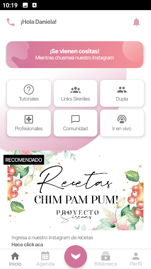 Sirenas App Screenshot 0