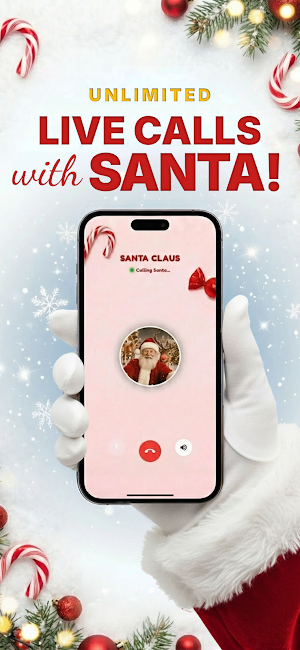 Santa Personal Video & Call Screenshot 0