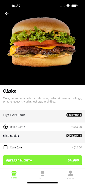 Sin Miedo Burgers Screenshot 1