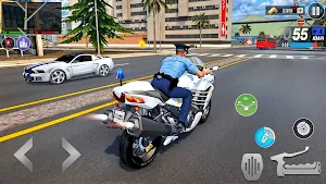 City Police Car Chase Games 3D Screenshot 1