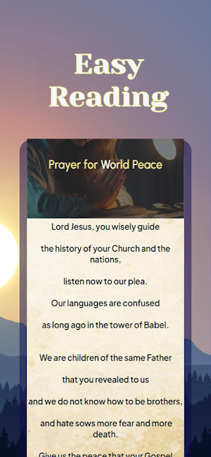 Christian Daily Prayers Screenshot 1