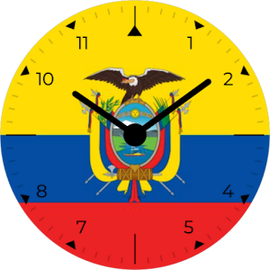 Ecuador Analog Watch Face Screenshot 0