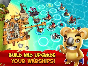 Tropical Wars - Pirate Battles Screenshot 2