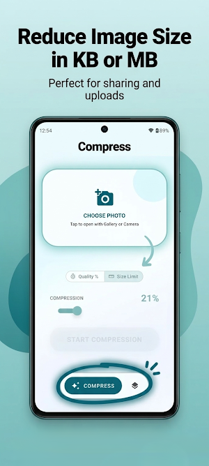 Photo Compressor: Image Resize Screenshot 1
